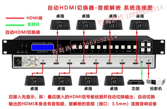 自动切换器连接图