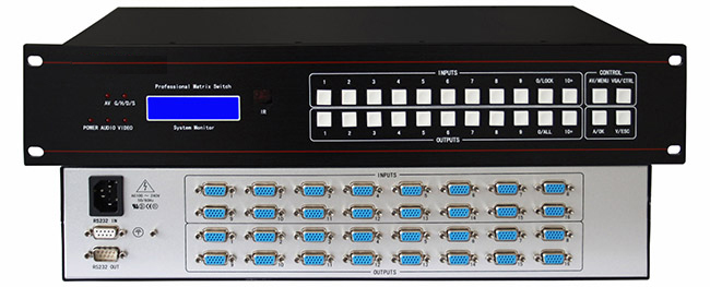 16进16出VGA矩阵切换器